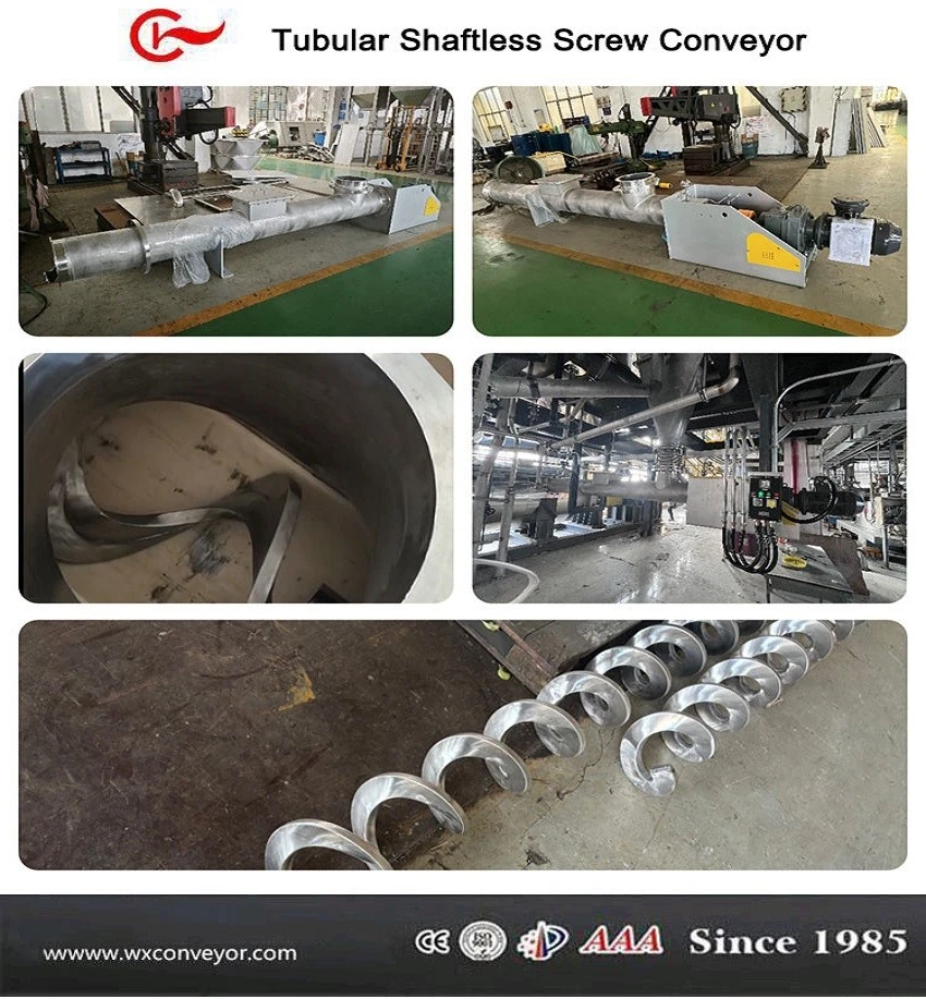 Tubular-Shaftless-Screw-Conveyor Tubular-Shaftless-Screw-Conveyor