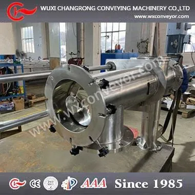 Feeder sekrup floveyor melalui